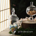 Candy Jar Apothecary Stem Glass Candy Jar